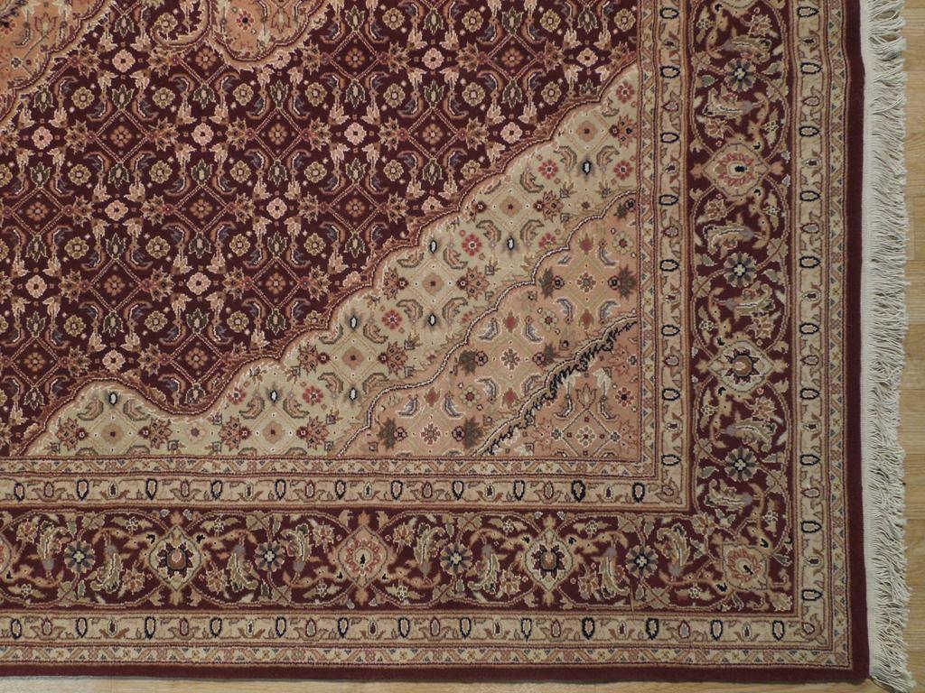 Dazzling 6x9 Authentic Handmade Wool & Silk Fine Quality Rug - China - bestrugplace