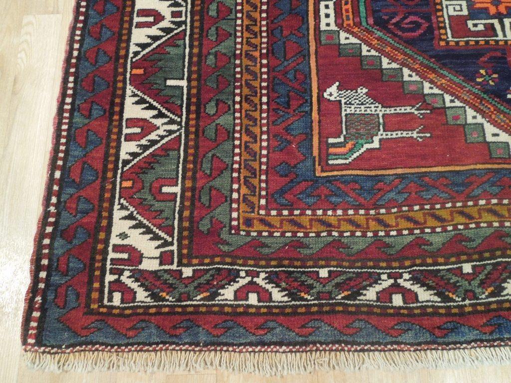 6x10 Semi-Antique Russian Kazak Runner - Caucasian Region - bestrugplace