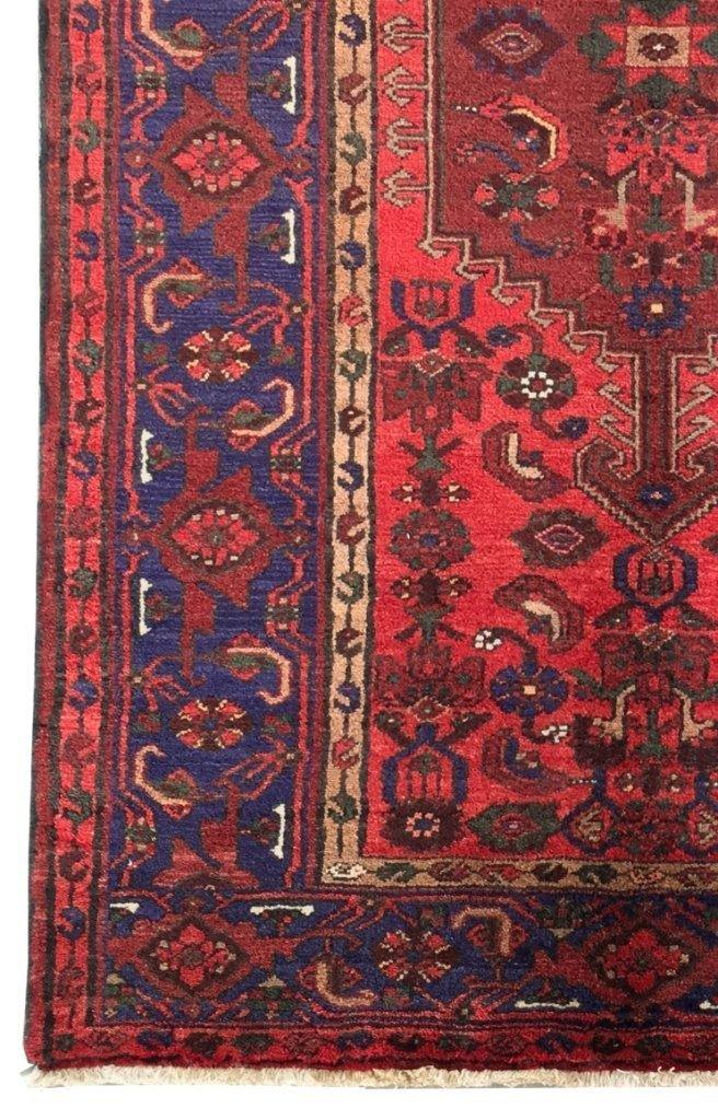 4' x 7' Red Persian Zanjan Rug.jpg