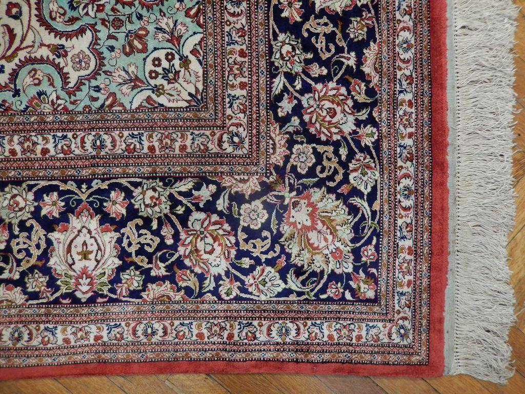 10x13 Authentic Handmade High End Silk Persian Qum Rug - Iran - bestrugplace