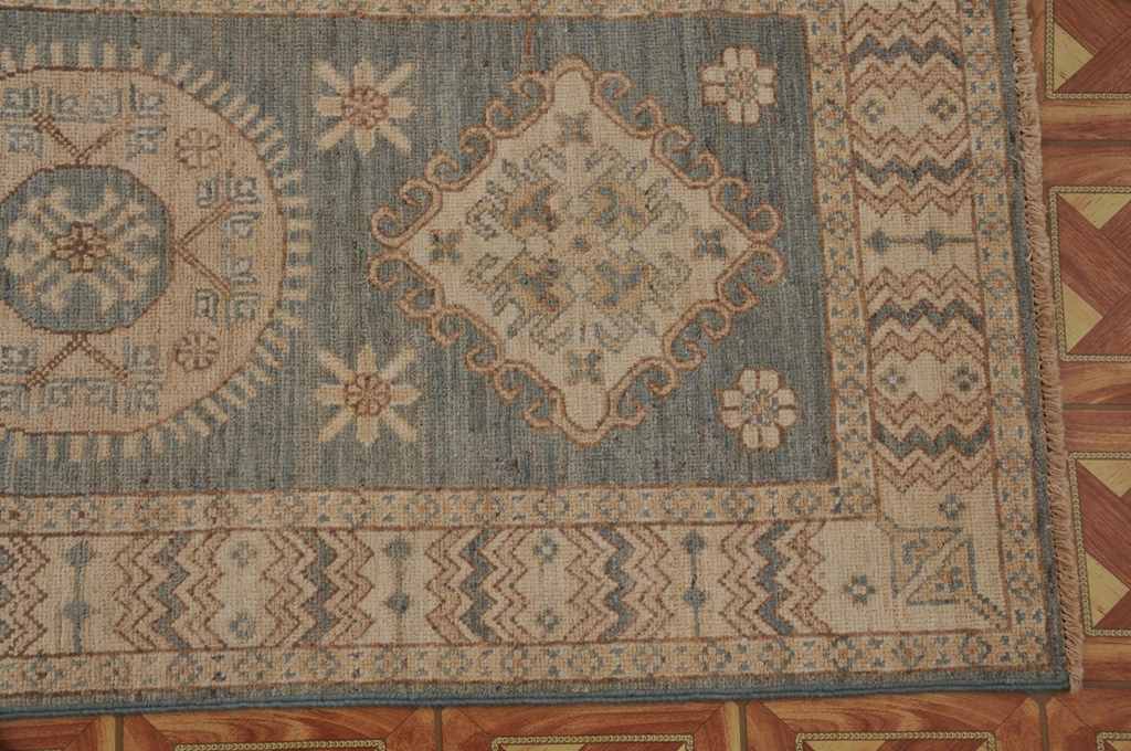 3' x 8' Olive Green Chobi Peshawar Rug 25193