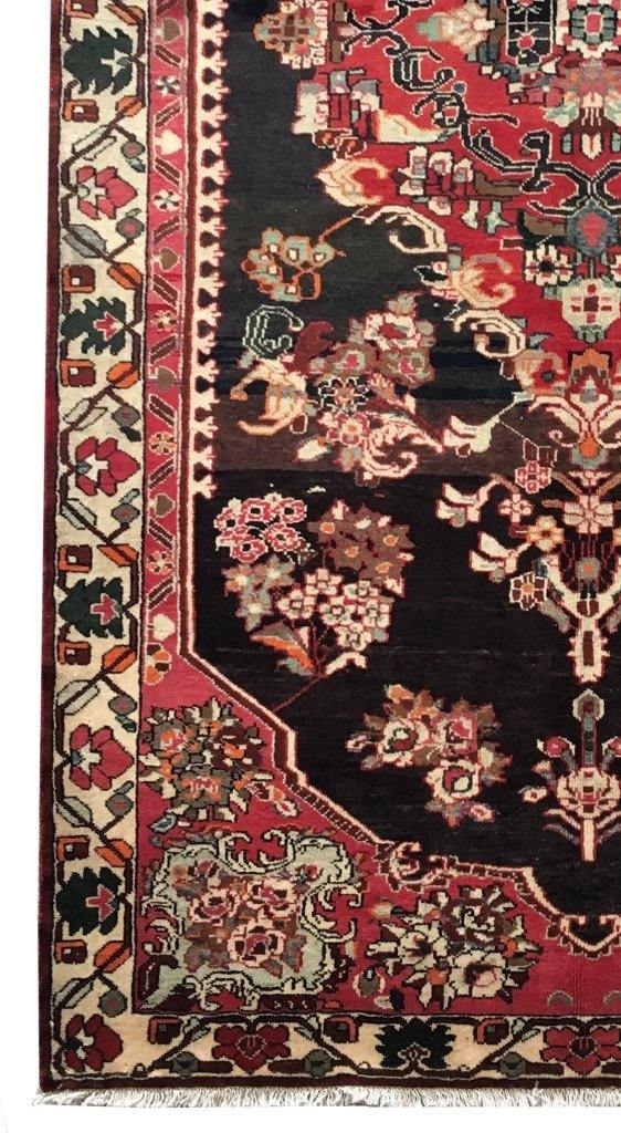 5x10 Authentic Hand-knotted Persian Hamadan Rug - Iran - bestrugplace