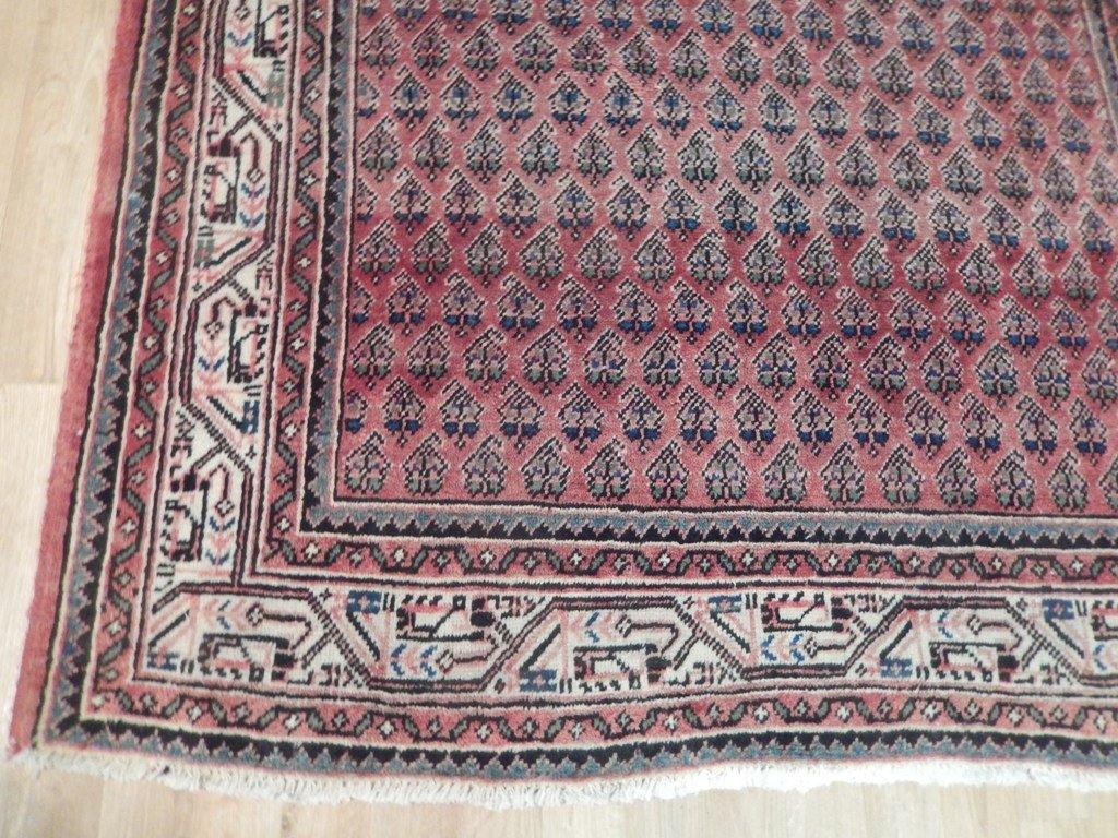 5x11 Authentic Hand Knotted Persian Sarouk Mir Runner - Iran - bestrugplace