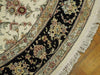 Load image into Gallery viewer, Authentic-Wool-Silk-Round-Rug.jpg