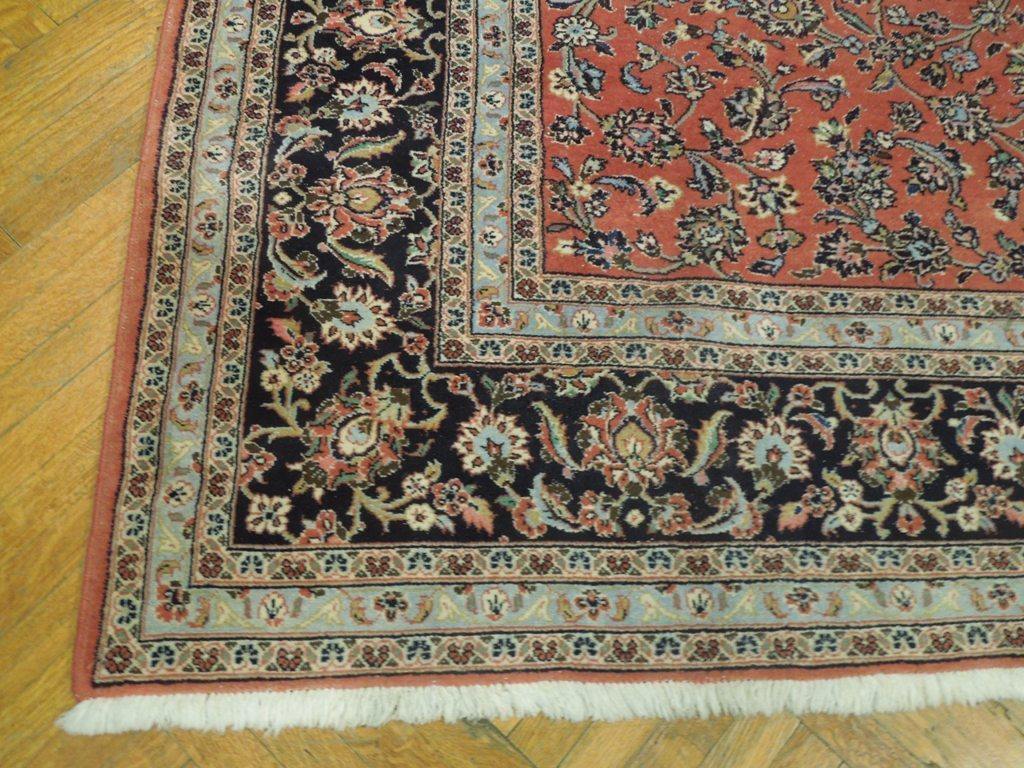 8x12 Authentic Hand Knotted Semi-Antique Persian Tabriz Rug - Iran - bestrugplace