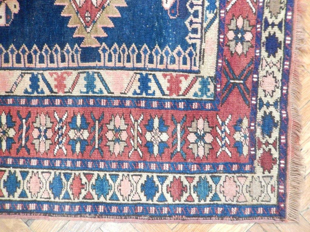 4 ' x 9 ' Multi-Color Persian Kazak Runner - bestrugplace