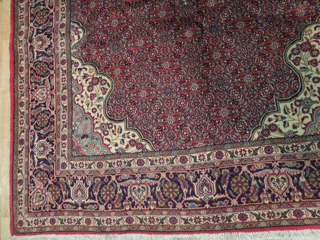 7x10 Authentic Hand Knotted Fine Persian Bijar Rug - Iran - bestrugplace