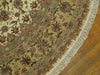 Load image into Gallery viewer, Authentic-Wool-Silk-Round-Rug.jpg