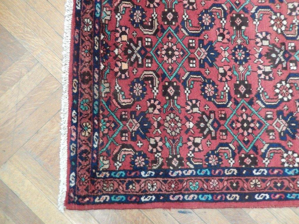 4x8 Authentic Hand Knotted Persian Herati Rug - Iran - bestrugplace