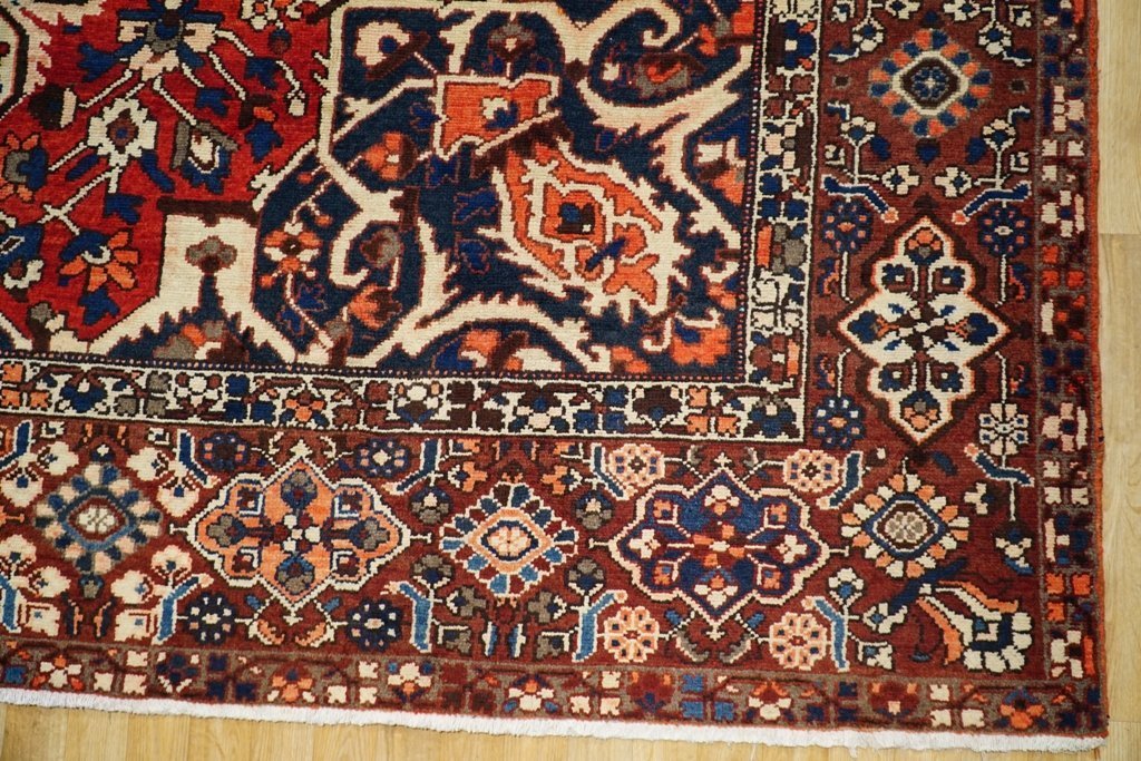  Red-Pink-Semi-Antique-Persian-Bakhtiari-Rug.jpg