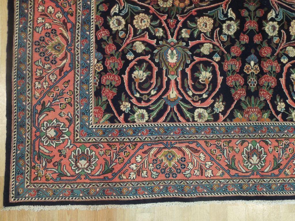 7x10 Authentic Hand Knotted Fine Persian Sarouk Rug - Iran - bestrugplace