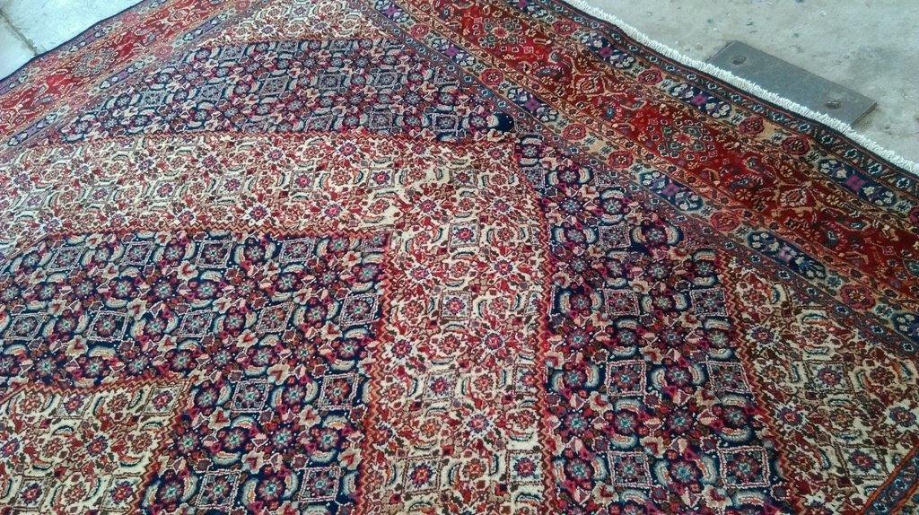 10x13 Authentic Hand Knotted Persian Bijar Rug - Iran - bestrugplace