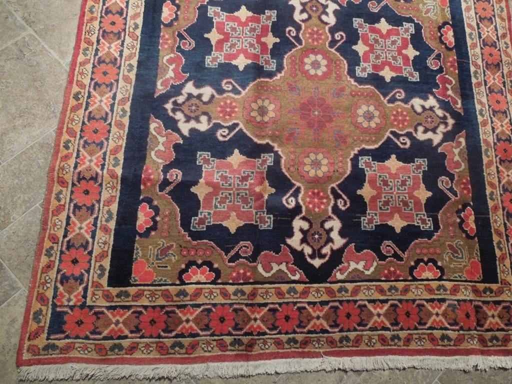 Radiant 5x11 Authentic Hand Knotted Semi-Antique Russian Kazak Runner - Caucasian Region - bestrugplace