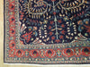 Load image into Gallery viewer, 6.9 x 10 Navy Blue Fine Persian Lilihan Sarouk Rug 72369