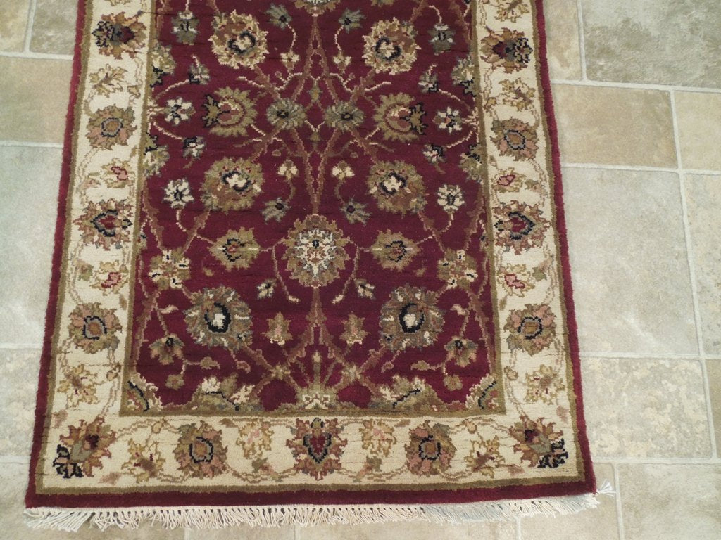 2' x 24' Red Vegetable Dyed Chobi Runner Rug 73723