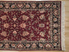 Load image into Gallery viewer, 3&#39; x 8&#39; Red Lavar Wool &amp; Silk Fine Quality Runner Rug 19006