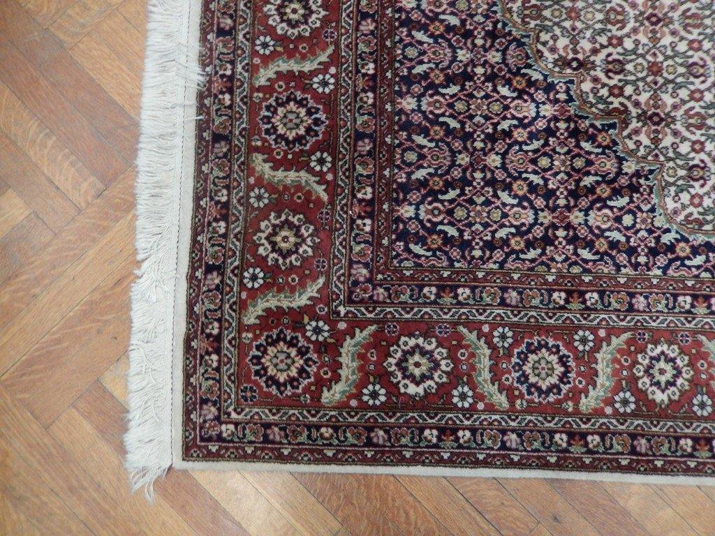 7x10 Authentic Hand Knotted Semi-Antique Persian Tabriz Rug - Iran - bestrugplace