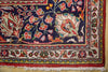 Load image into Gallery viewer, ALL OVER RED BLUE PERSIAN TABRIZ RUG Shah Abbasi 10x13 - Iran 74678 - bestrugplace