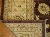 Load image into Gallery viewer, 9.3 x 11.10 Dark Brown Chobi Peshawar Ziglar Rug Natural Wool Handmade #5971