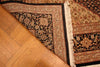 Load image into Gallery viewer, 7.9 x 9.9 High Quality Handmade Rug Wool and Silk Mahi Tabriz BLACK #PIX-15158