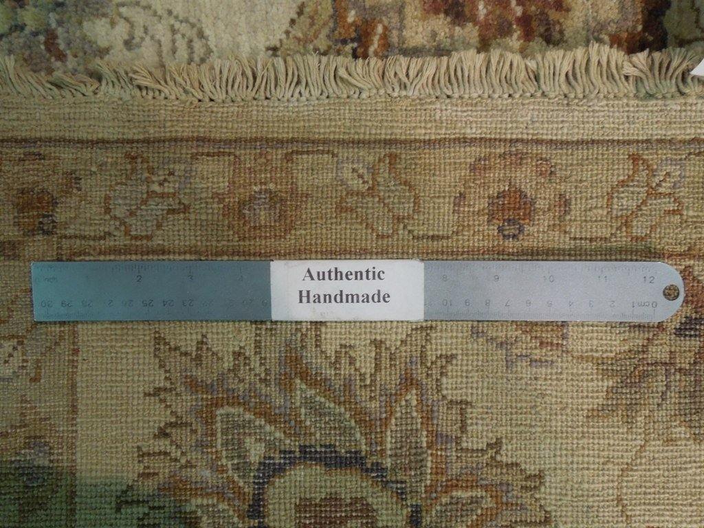 8x10 Vegetable Dyed Chobi Rug - India - bestrugplace