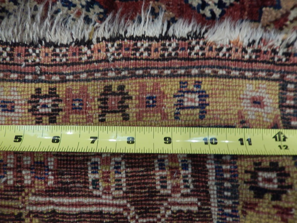 5' x 6' Navy Blue Antique Persian Tribal Rug 23514