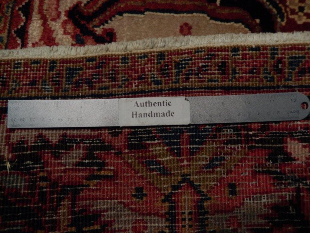 8x12 Authentic Hand Knotted Semi-Antique Persian Heriz Rug - Iran - bestrugplace