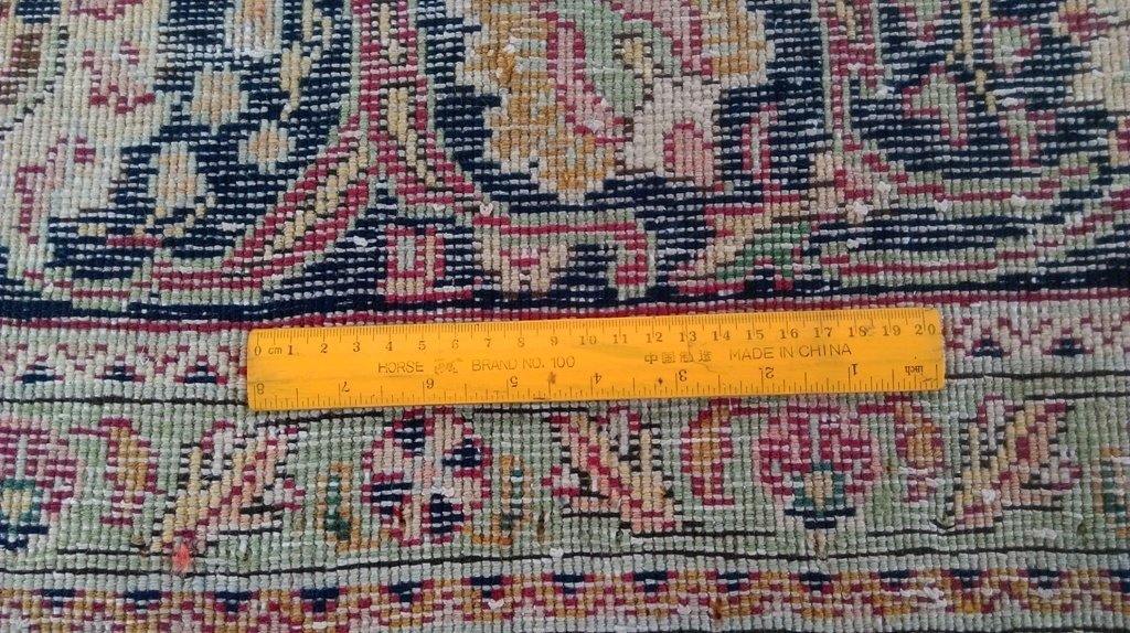 7x10 Authentic Hand Knotted Persian Tabriz Rug - Iran - bestrugplace