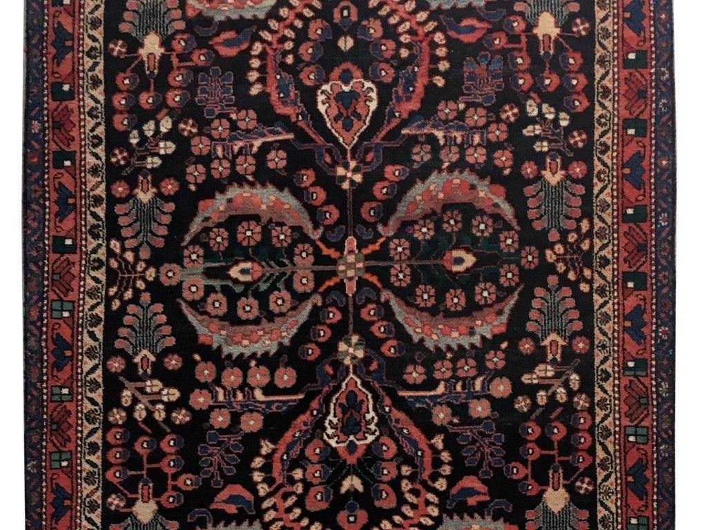 5x10 Authentic Hand-knotted Persian Hamadan Rug - Iran - bestrugplace