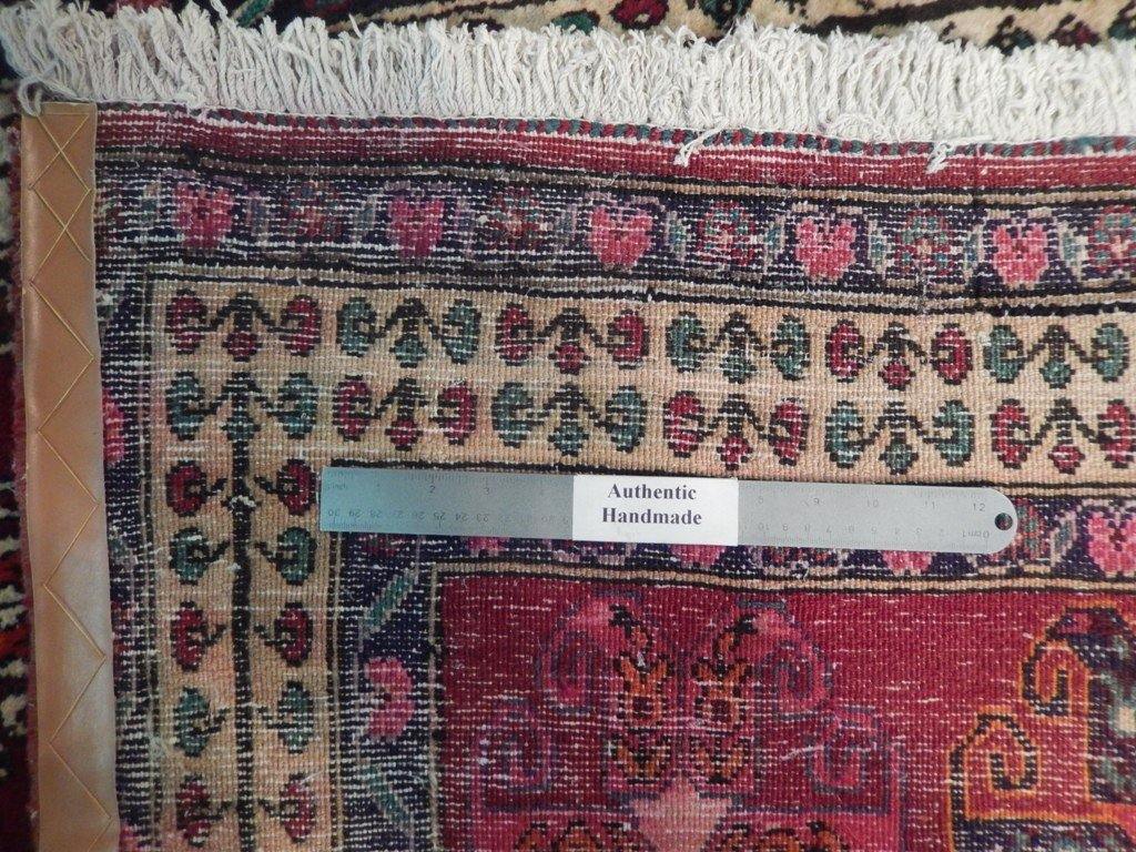 5x9 Authentic Hand Knotted Semi-Antique Persian Hamadan Runner - Iran - bestrugplace