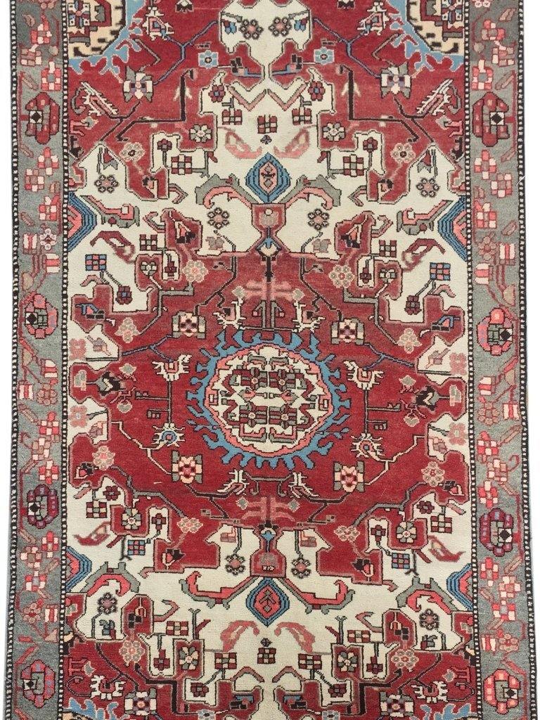 5x8 Authentic Hand-knotted Persian Hamadan Rug - Iran - bestrugplace