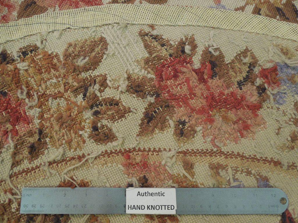 5x5 Needlepoint Flat Weave Round Rug - China - bestrugplace