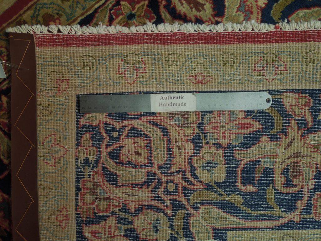 8x12 Authentic Hand Knotted Semi-Antique Persian Tabriz Rug - Iran - bestrugplace