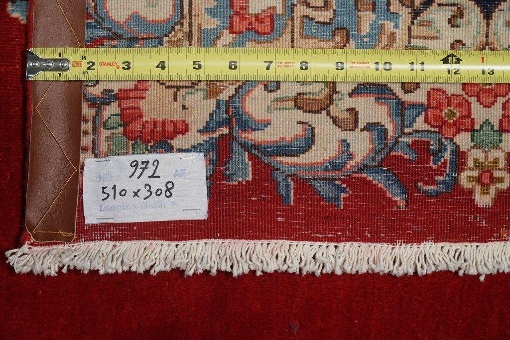 10x16 Authentic Hand Knotted Fine Quality Persian Kerman Rug - Iran - bestrugplace