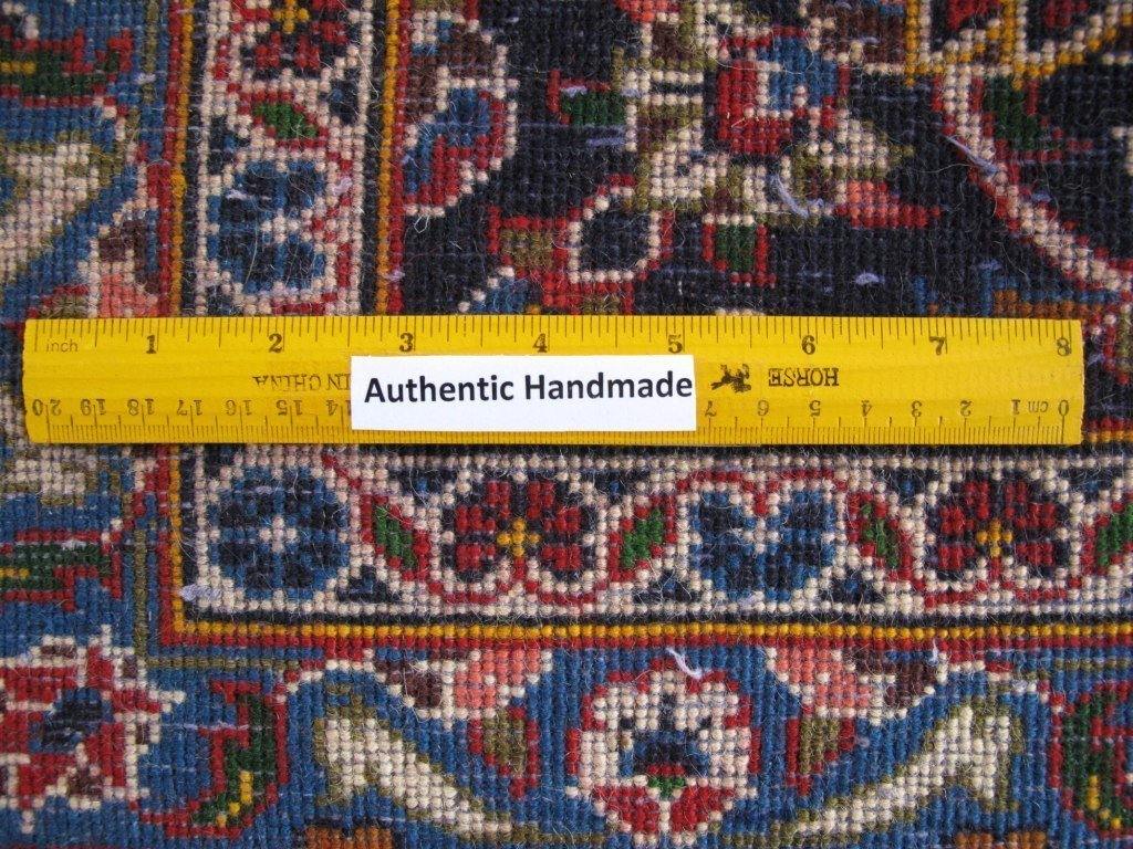 8x12 Authentic Hand-knotted Persian Signed Kashan Rug - Iran - bestrugplace