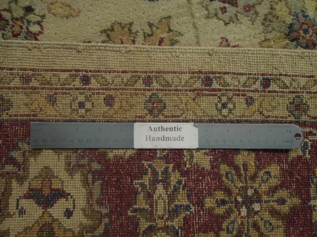 6 x 9.2 Ivory Vegetable Dyed Chobi Rug 74102