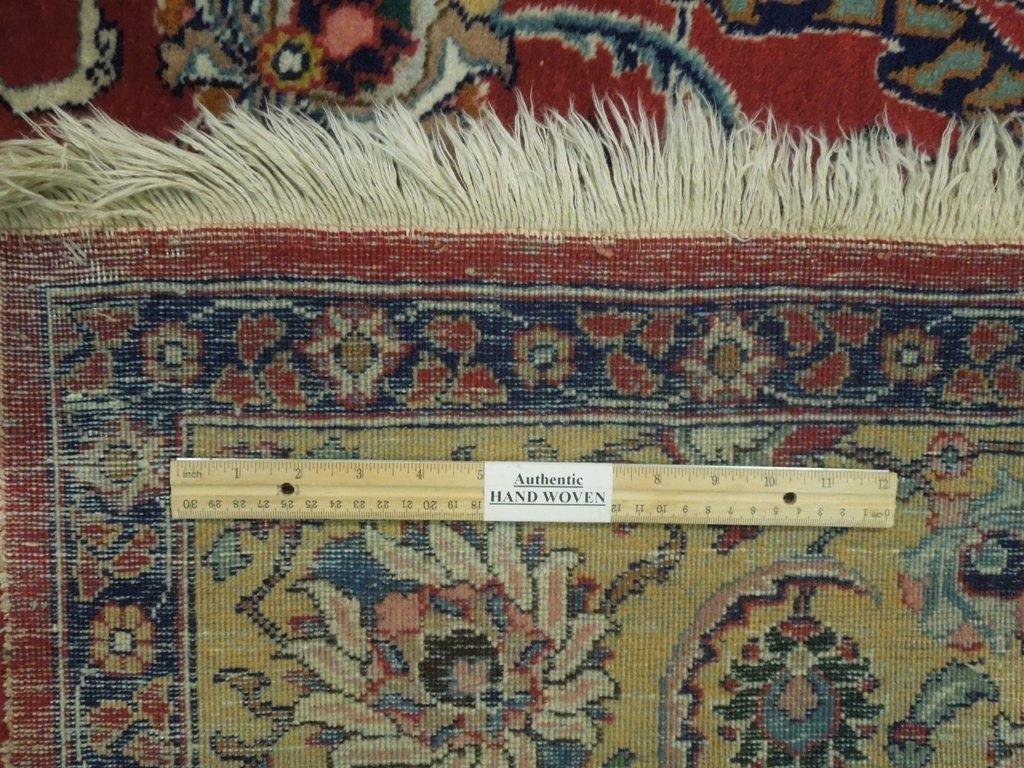 8x11 Authentic Hand Knotted Semi-Antique Persian Tabriz Rug - Iran - bestrugplace