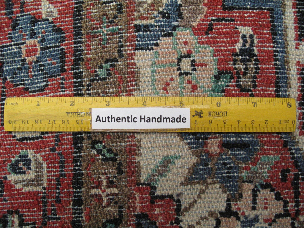 Luxurious 3x24 Authentic Hand-knotted Persian Hamadan Rug - Iran - bestrugplace