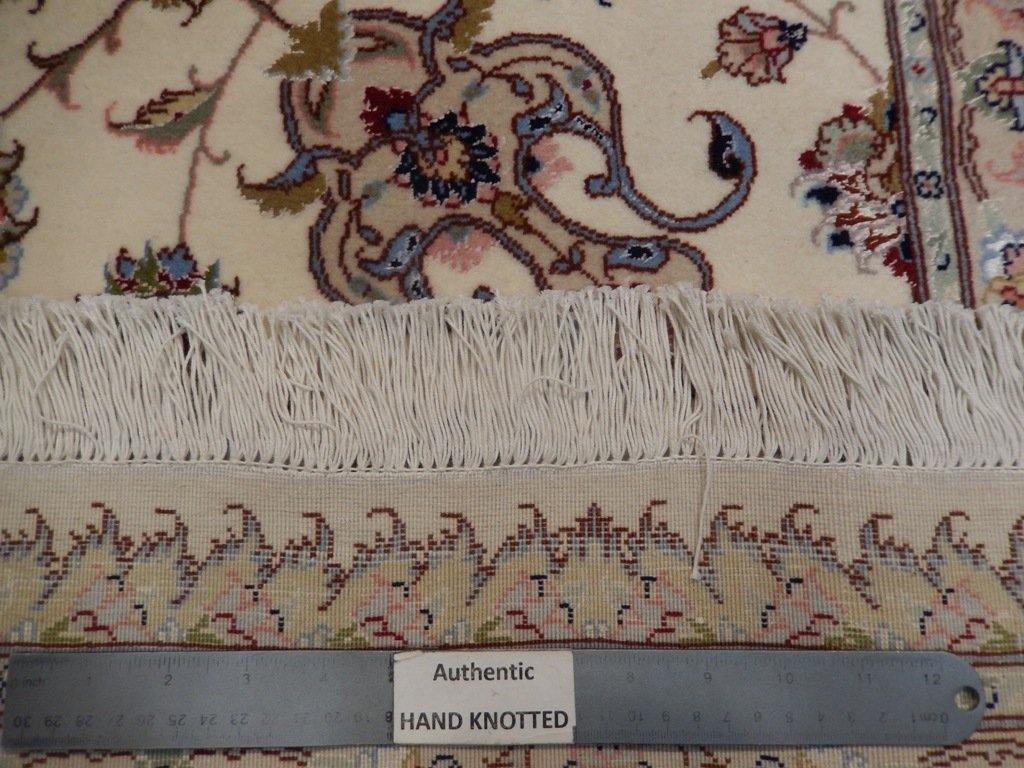 8x12 Authentic Handmade High End Wool & Silk Persian Tabriz Rug - Iran - bestrugplace