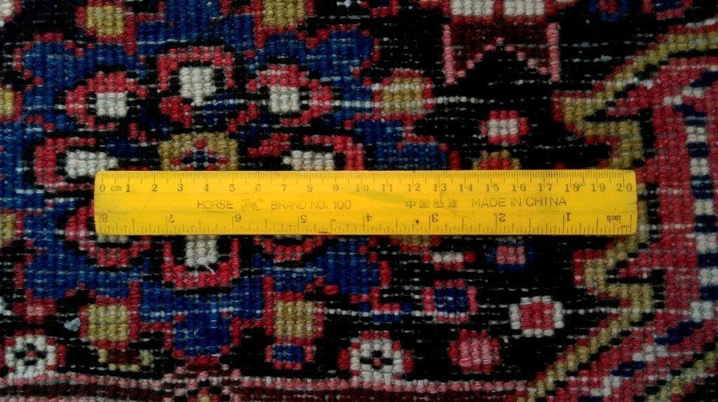 8x12 Authentic Hand Knotted Persian Heriz Rug - Iran - bestrugplace