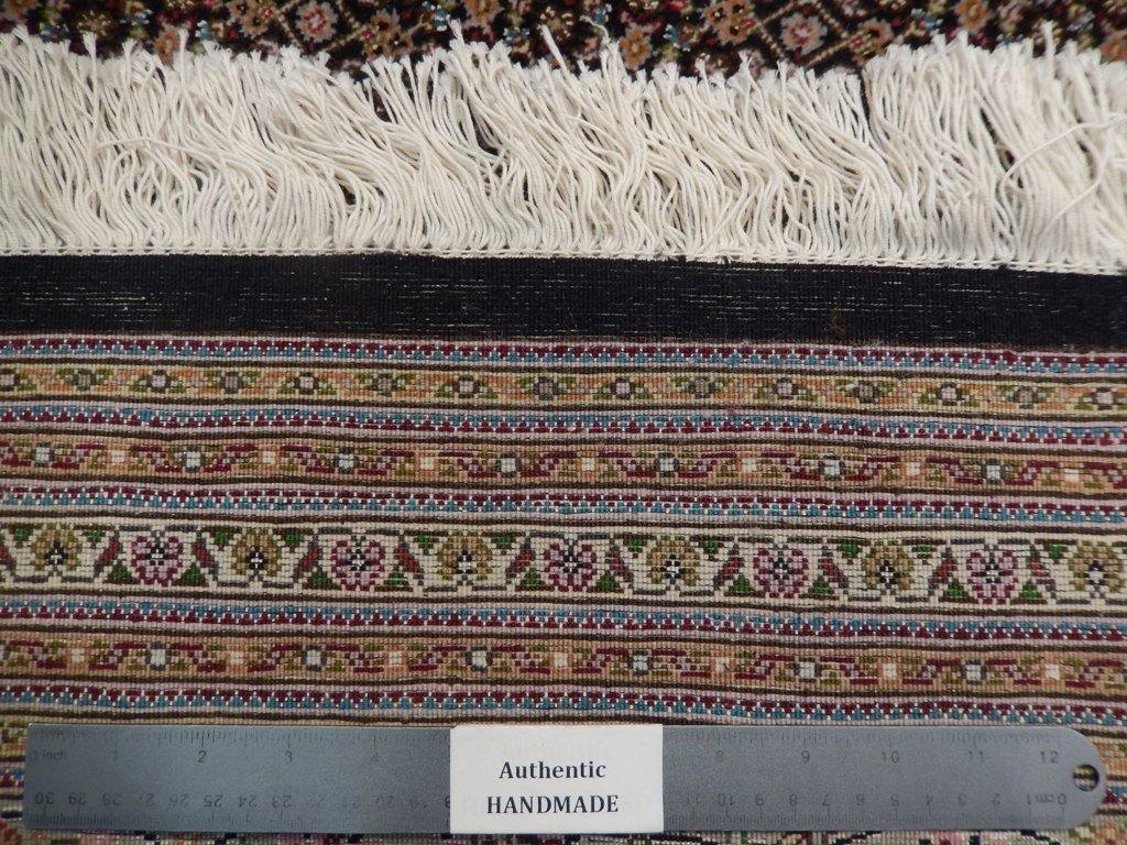 8x12 Authentic Handmade Wool&Silk Persian Tabriz Mahi Rug - Iran - bestrugplace