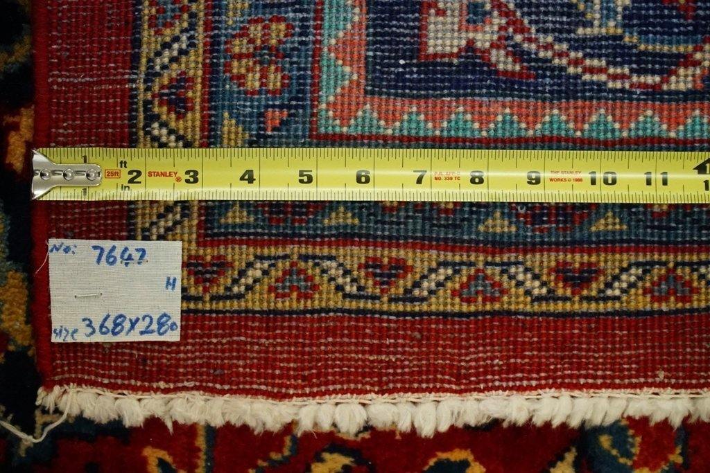 9x12 Authentic Hand Knotted Semi-Antique Persian Sarouk Rug - Iran - bestrugplace