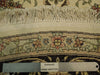 Load image into Gallery viewer, Authentic-Wool-Silk-Round-Rug.jpg