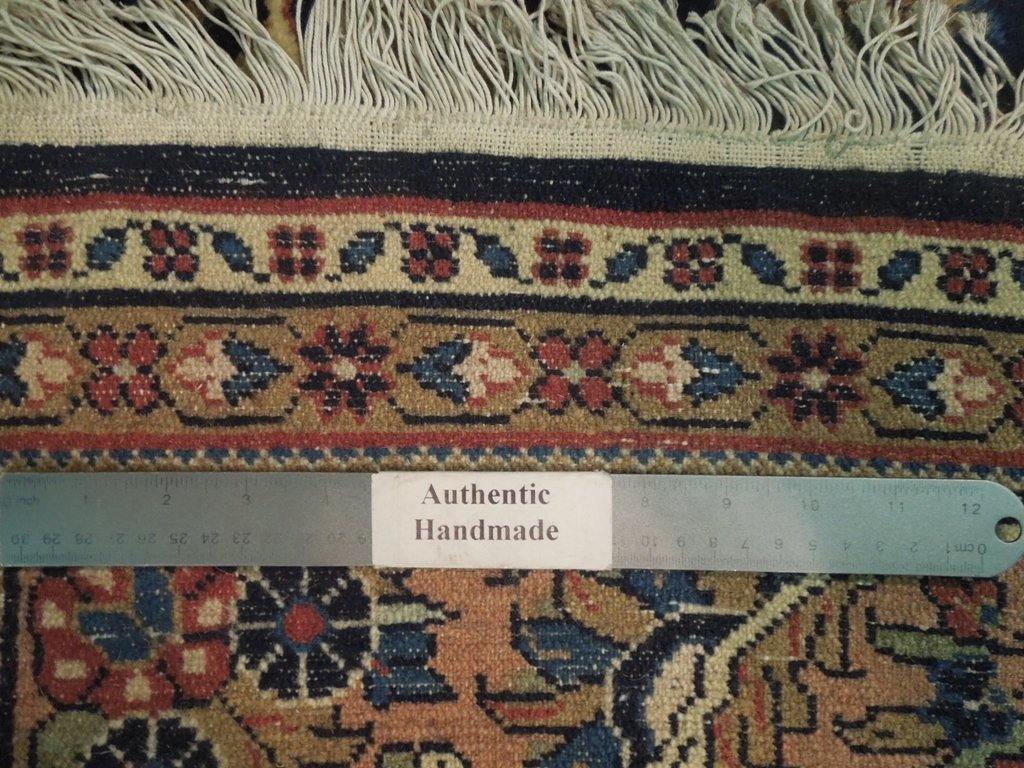 7x10 Authentic Hand Knotted Fine Persian Sarouk Rug - Iran - bestrugplace