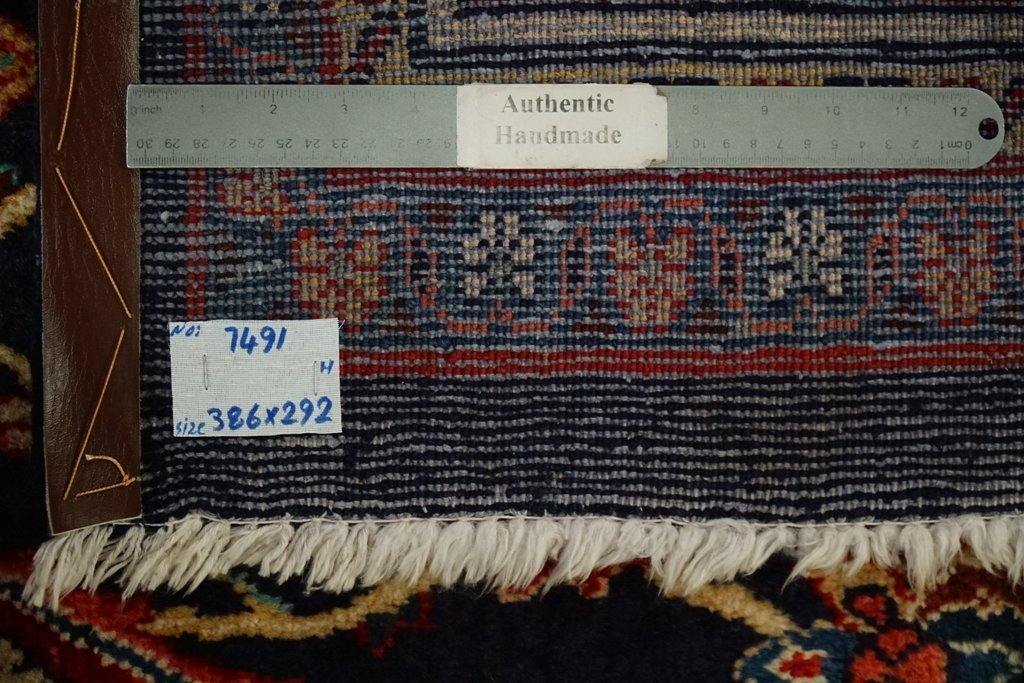 9x13 Authentic Hand Knotted Semi-Antique Persian Mahal Rug - Iran - bestrugplace