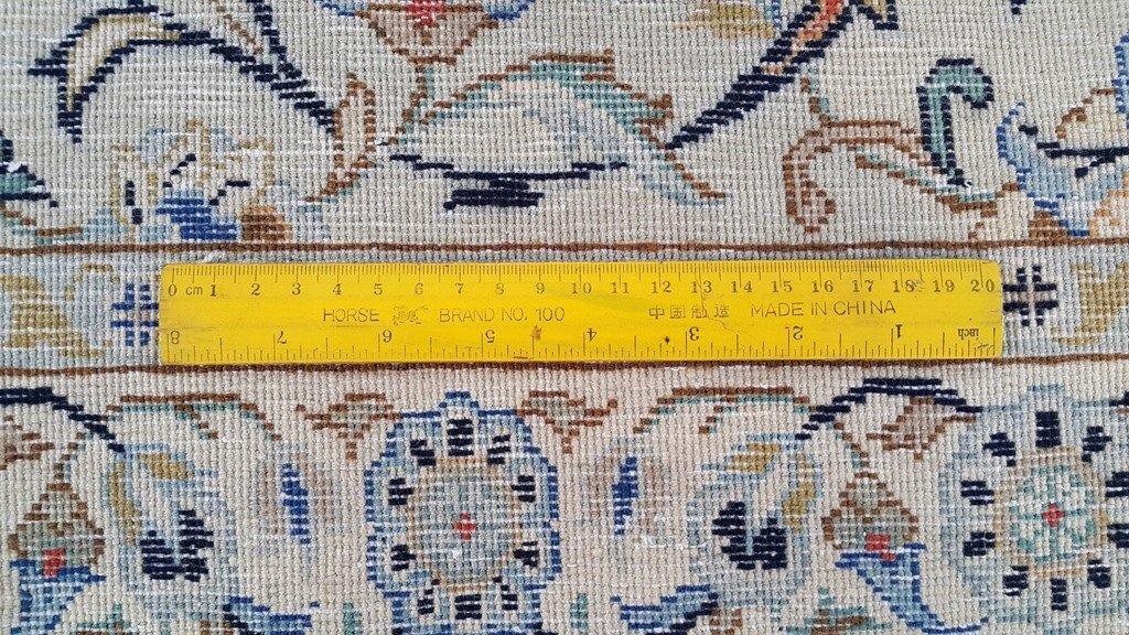 9x13 Authentic Hand Knotted Persian Kashan Rug - Iran - bestrugplace