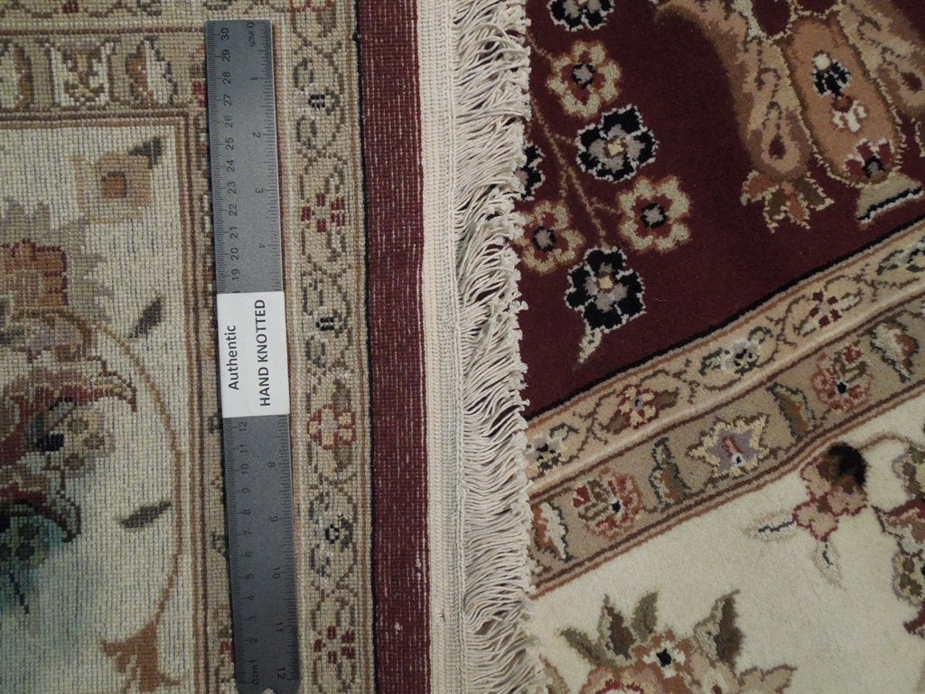 7.9 x 9.9 Fine Wool & Silk Quality Rug Dense Weave 200 KPSI #PIX-18603