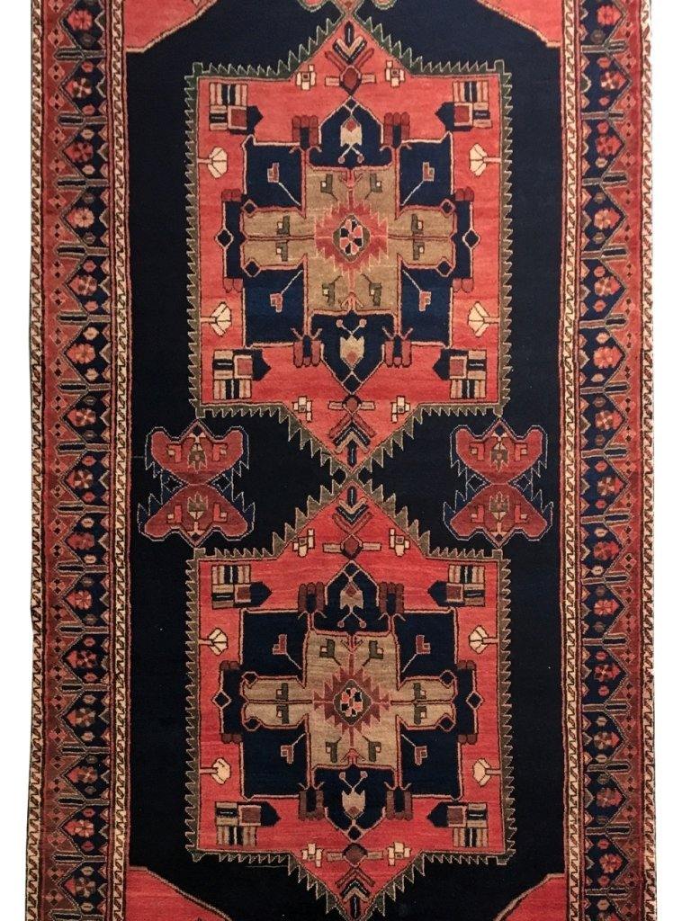 5x11 Authentic Hand-knotted Persian Hamadan Rug - Iran - bestrugplace