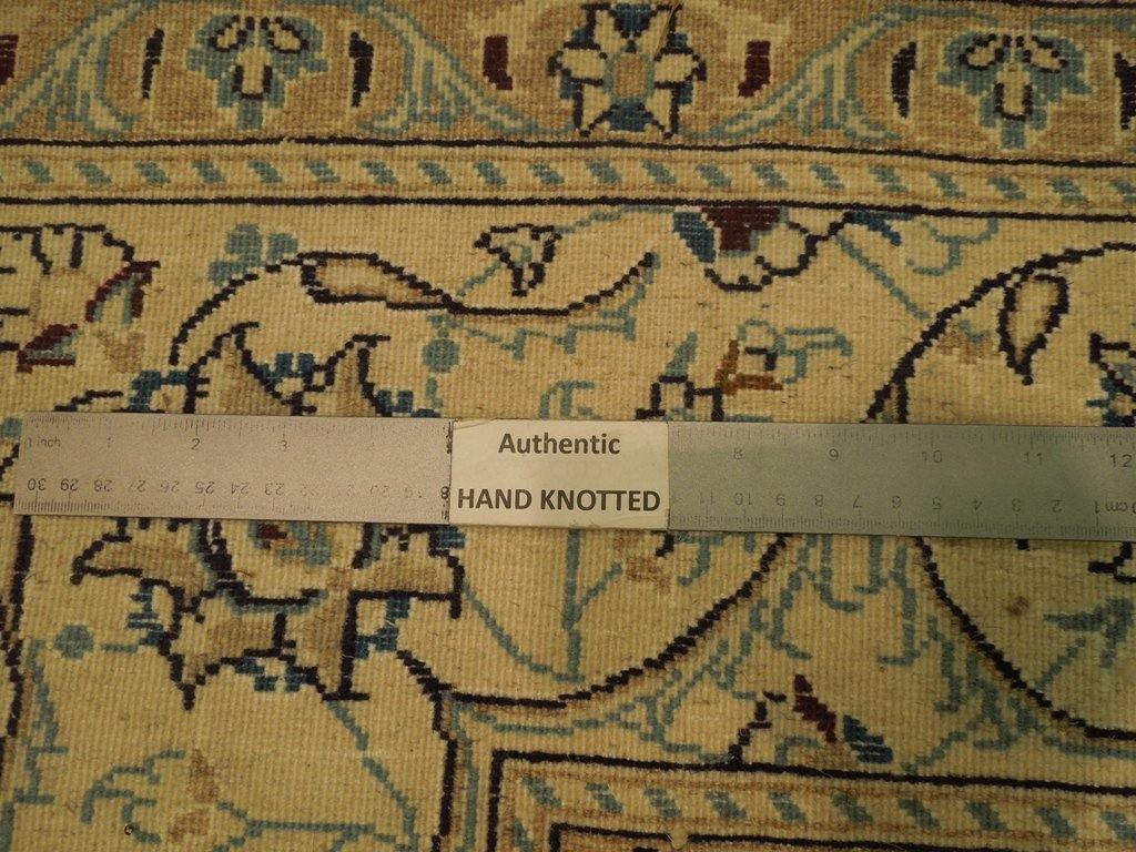 6x10 Authentic Handmade Fine Quality Wool & Silk Persian Nain Rug - Iran - bestrugplace