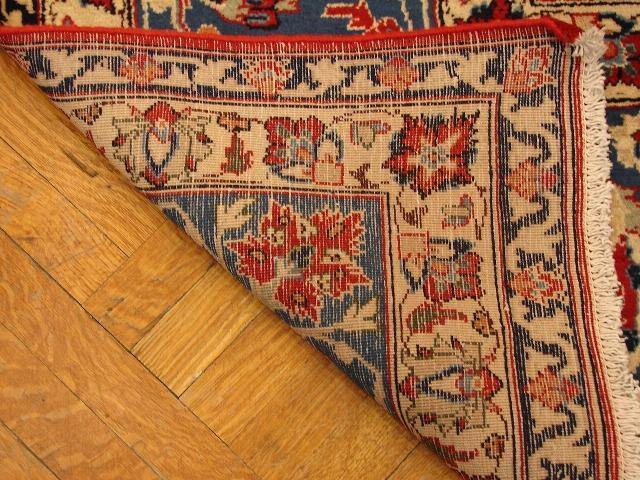 9x13 Authentic Handmade Persian Esfahan Rug-Iran - bestrugplace